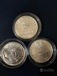 n 3 monete da 1000 escudos portoghesi Do Atlantico