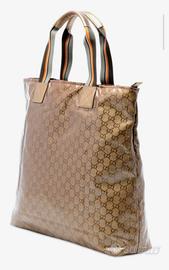 Gucci GG Canvas Web Tote
