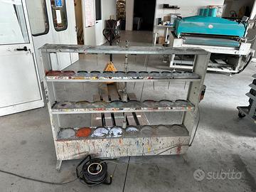 Miscelatore per barattoli di vernici