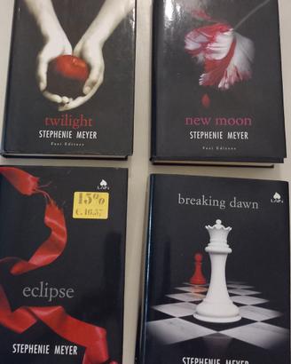 Twilight 4 libri serie completa 