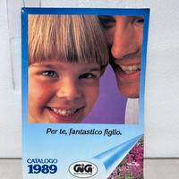 Catalogo A4 da negoziante Gig primavera 1989