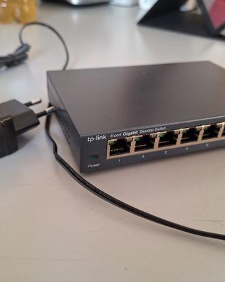Switch TP-Link TL-SG108 – 8 Porte Gigabit Ethernet