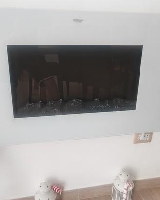 camino elettrico cecotec wifi effetto fiamma