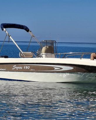 Syros 190 con motore Selva XSR 40/70