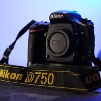 Nikon D750 con Battery Grip