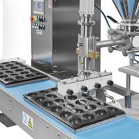 Linea da pasticceria per prodotti colati