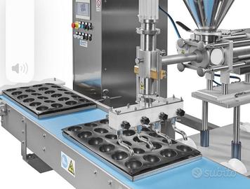 Linea da pasticceria per prodotti colati