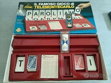 Gioco Paroliamo Telemontecarlo vintage 