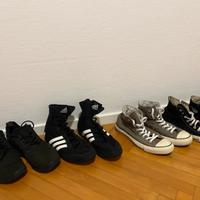 Converse all stars e adidas