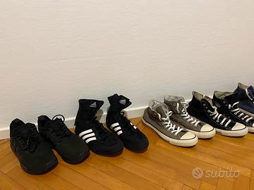 Converse all stars e adidas