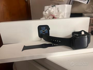 apple whatch nero 44cm con scatola originale