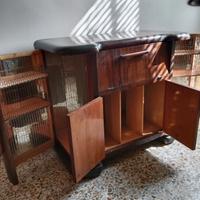 Mobile bar con giradischi 