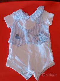 Tutina elegante estiva bambino BRUMS tg.3M/62cm