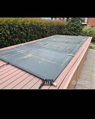 telo a barre 4 stagioni copertura piscina 3,3 x 7 