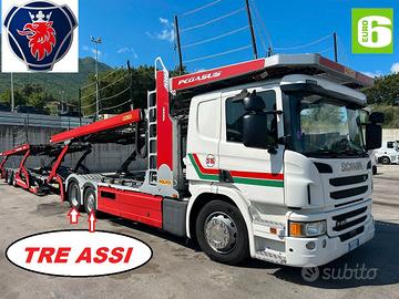 BISARCA USATA ROLFO SU SCANIA 450 TRE ASSI EURO6