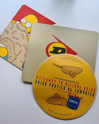 3 tappetini mouse 