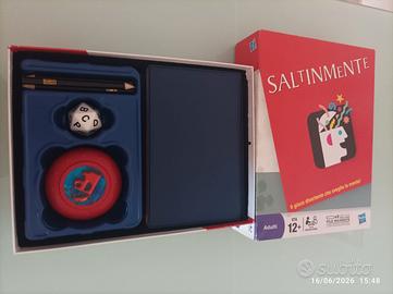 Gioco in scatola per adulti e ragazzi Saltinmente