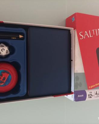 Gioco in scatola per adulti e ragazzi Saltinmente