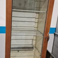 vitrina/cantina positiva rivestimento legno 