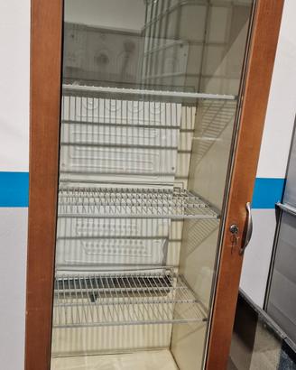 vitrina/cantina positiva rivestimento legno 