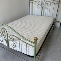 LETTO IN FERRO BATTUTO UNA PIAZZA E MEZZA 1 -1/2