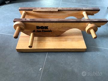 Morsa proscoitto in legno