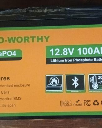 batteria al litio 12 volt 100 ampere 