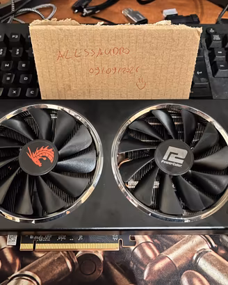 PowerColor Red Dragon RX 5700 XT - Perfetta 1 di 3