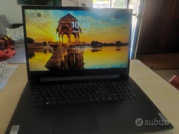 Laptop Lenovo 17" +Modem wifi co SIM + cuffie+ Hom