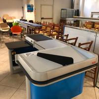 Banco cassa per supermercato nuova