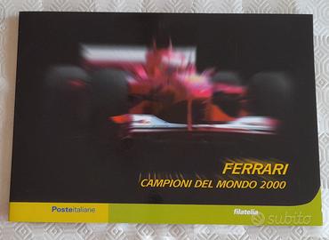 Francobolli Ferrari Campione del Mondo 2000