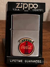 NOS Zippo Always Coca Cola Coke Accendino e stand