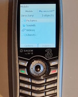 Sagem cellulare mod. my/w-8