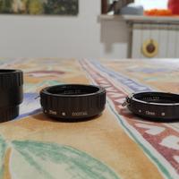 tubi di prolunga per foto macro
