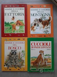 Mamme e cuccioli del bosco. Piumini. libri vintage