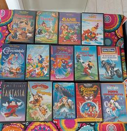Walt Disney lotto VHS animazione