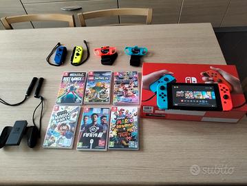Nintendo switch più giochi 
