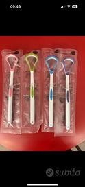 4 tongue scraper o pulisci  lingua