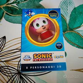 Amy personaggio 3D Sonic the Hedgehog Sega 