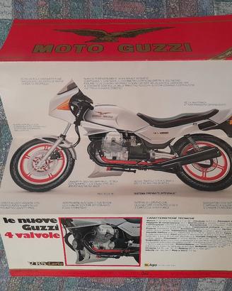 Depliant Moto Guzzi V65 Lario 4 valvole 