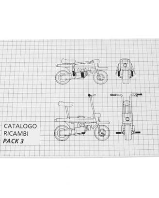 Catalogo PDF ricambi telaio ed elettrici per Italj