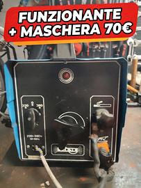 Saldatrice elettrodo 155a.220/380v +maschera