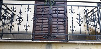 Ringhiera in ferro battuto 
