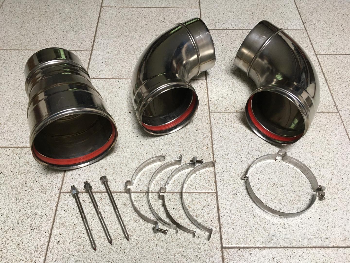 Riduzione Acciaio Inox 304 Mono Parete Diam. F.130 X M.120 - Foto 6