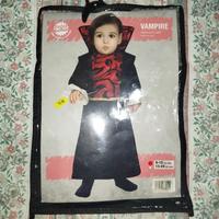 costume halloween bambino vampiro 6-13 mesi