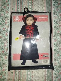 costume halloween bambino vampiro 6-13 mesi