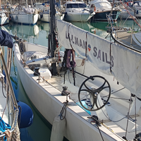 Vela 12 MT. da regata Twelve OD Vis. a Fiumicino