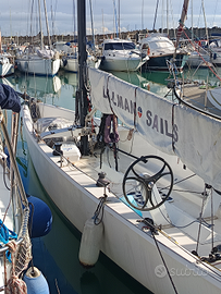 Vela 12 MT. da regata Twelve OD Vis. a Fiumicino