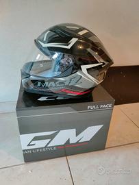 Casco Moto Integrale Doppia Visiera CGM