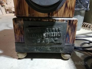 stufa in ghisa e ceramica